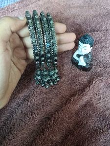 Silver Jhumka Bangles