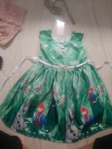 Frozen Theam Dress