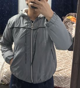 Grey winter Jacket