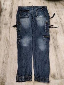 Ma133 Route Denim Cargo 8 Pocket Waist 34
