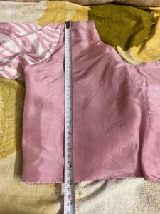 Designer Saree With Stitched Blouse