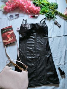 Price Drop For Now Abroad Branded Leather Dress