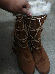 Cozy Brown Winter Boots