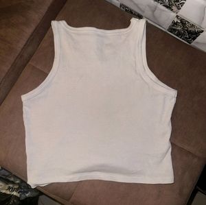 White Crop Top