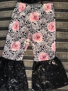 🤩Hopscotch Fancy Top And Sequins Pant set🤩