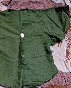 Green Tunic Top