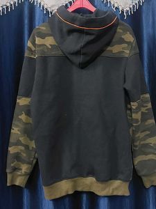 Camouflage Print Hoodie