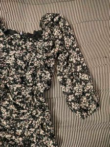 Floral Print Mini Dress