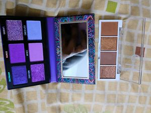 Amazing Eyeshadow Pallete Combo: Elf, Rude Cosmeti