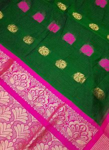 Fancy Green Saree