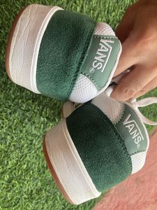VANS Green &amp; White