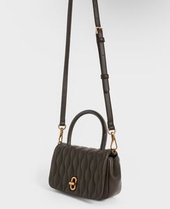 CHARLES &amp; KEITH Iva Boxy Top Handle Bag