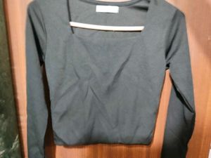 Chic Black Long Sleeve Top