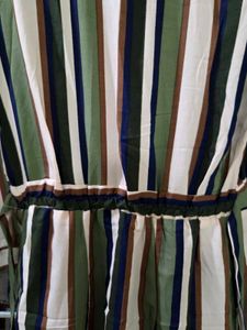Striped Shirt Dress