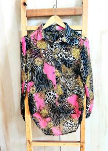 Printed Shirt Si,e-32-34