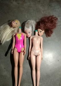 Barbie Bodies With 3 Heads