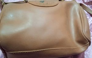 Brown Embossed Crossbody Bag