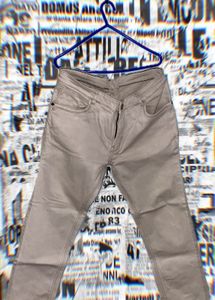 White Casual Pants