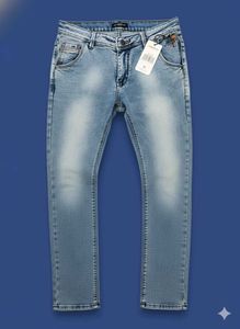 Cool Light Wash Denim Jeans