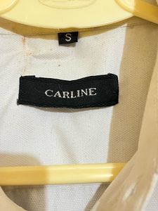 Carline white Party Wear Shirt New Great Condition
