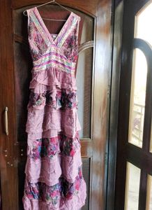 Shimmer beaded boho Dress