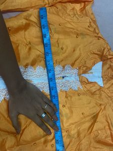 Floral Dress with Lace Details