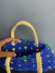 Washable Handmade Macrone Handbag