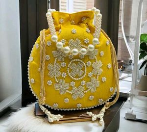 New Hand Zari work Potli Ne