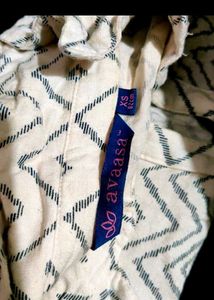 Zigzag Print Maxi Dress