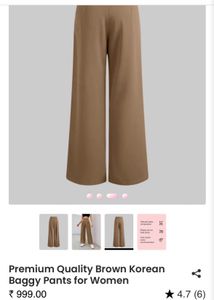 Wide Leg Trousers
