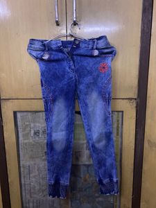 Blue And Black Combo Jean Like New …