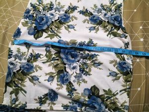 Floral Dress With Side Pockets