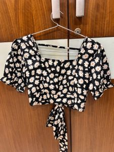 Sunflower Crop Top