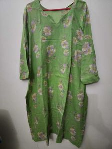 Green Floral Suit