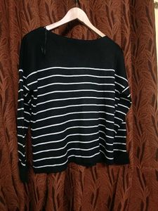 H&M Striped Long Sleeve Sweater