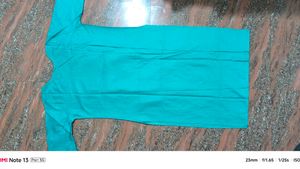 Teal Embroidered Kurti Size Xl