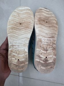 Blue Feida Flip Flops