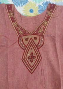 2 Stone Embroidery STYLE Kurta Set