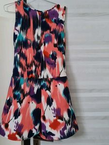 Colorful Sleeveless Dress