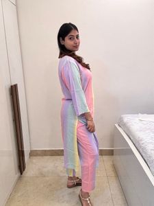 Rainbow Kurta Set
