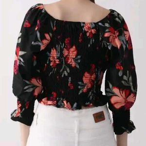 Floral Print Top