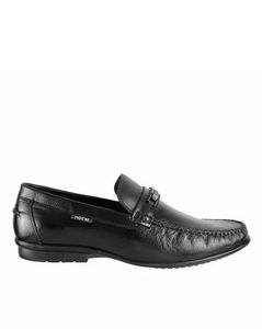 Elegant Black Leather Loafers
