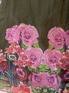 Floral Print Skirt