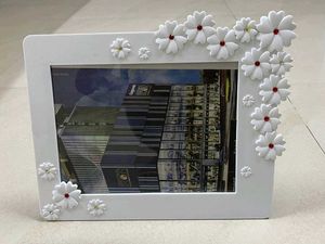 Japanease Photo Frame with 3D Floral Design