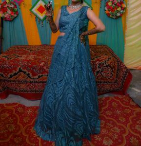 I Wear Only One Time In My Mehndi Function...