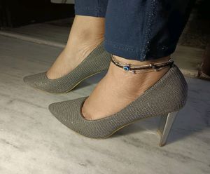 Designer Shimmery Heels