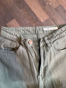 Black And Green Branded jeans