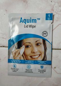 Aquim Eye Lid Wipes - 18 Nos