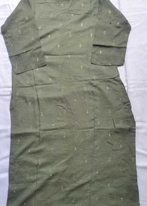 Avaasa Kurti With Pocket
