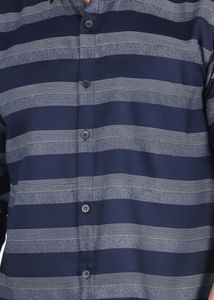 Striped Slim Fit Casual Shirt